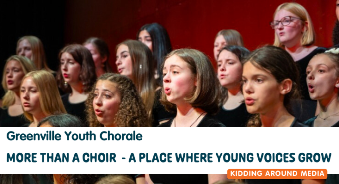 Singers in the Greenville Youth Chorale