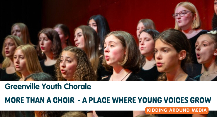 Singers in the Greenville Youth Chorale