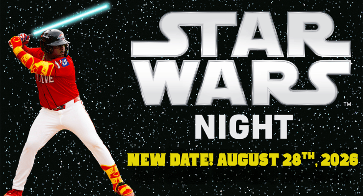 Star Wars Night Greenville Drive Home Game
