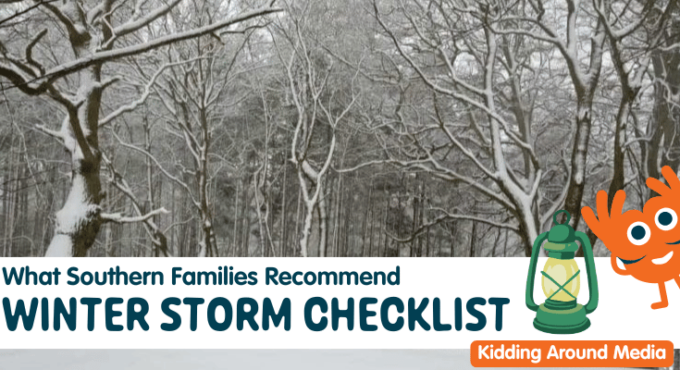 Winter Storm Checklist