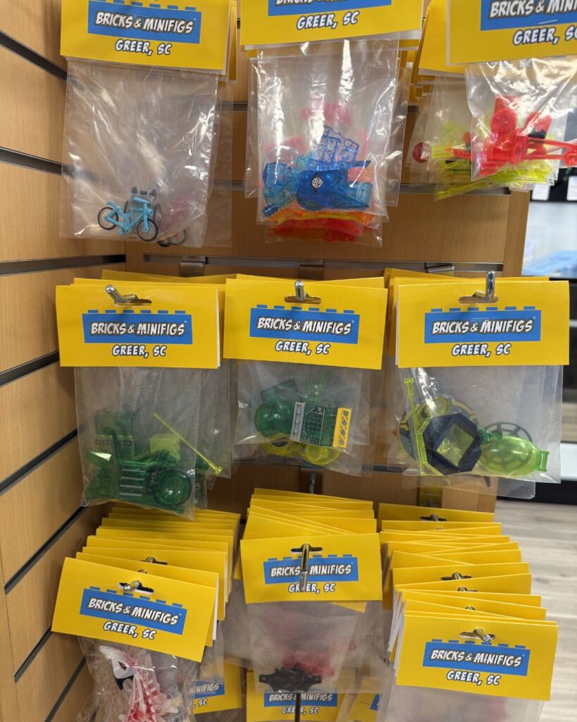 Inside Bricks & Minifigs in Greer, SC