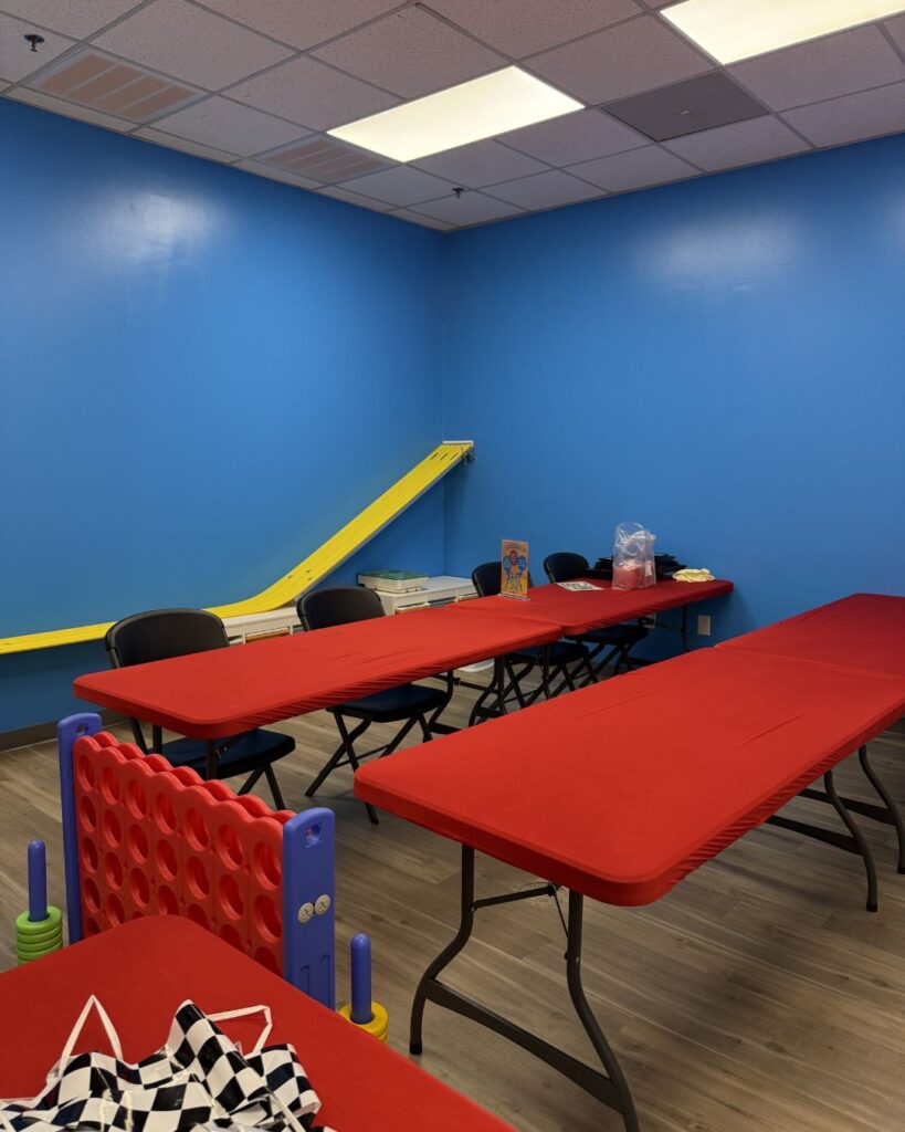 Party Room at Bricks & Minifigs