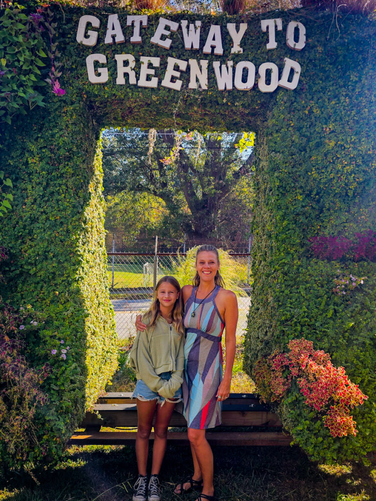 Topiary Greenwood with family