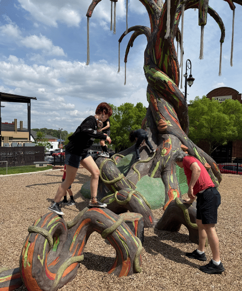 The Gigglebark tree