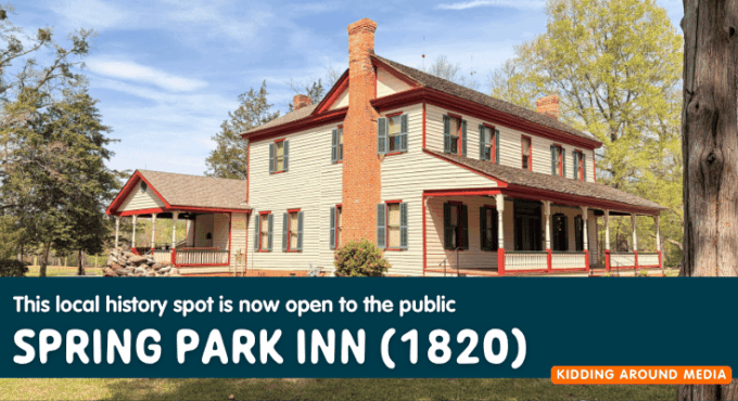 The Spring Park Inn: 1820s Travelers Rest, SC Inn
