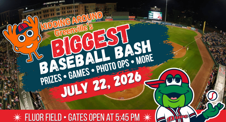 Kidding Around Greenville's Biggest Baseball Bash!