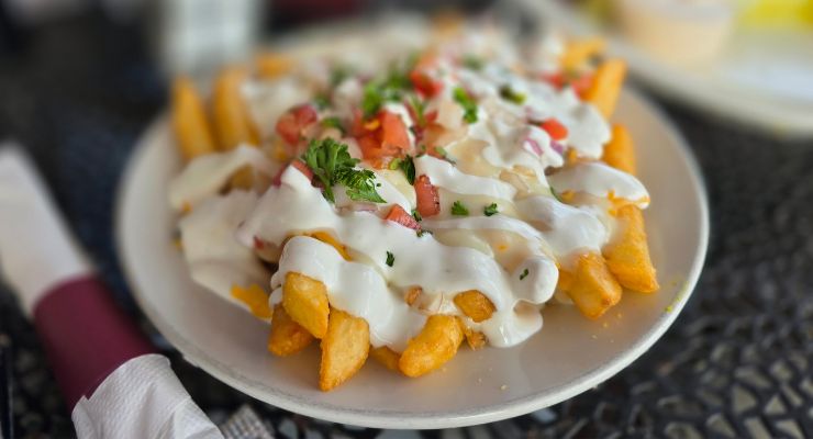 Grumpy Mustache Crack Fries