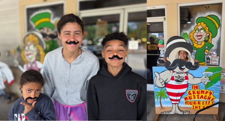 Fun Atmosphere at the Grumpy Mustache