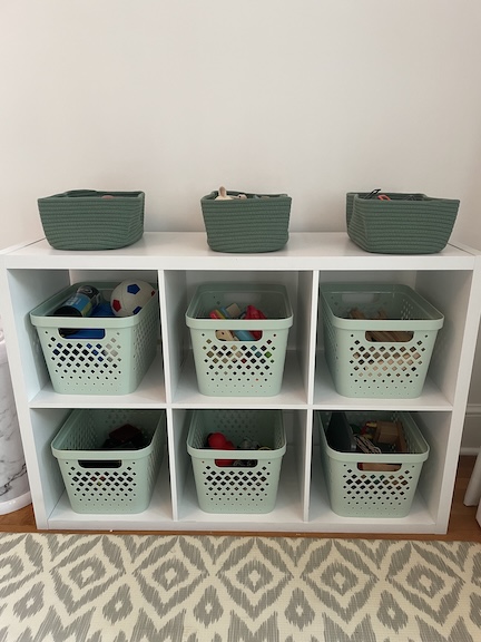 Tidy AF | Container Shelfs | Organized cleaning