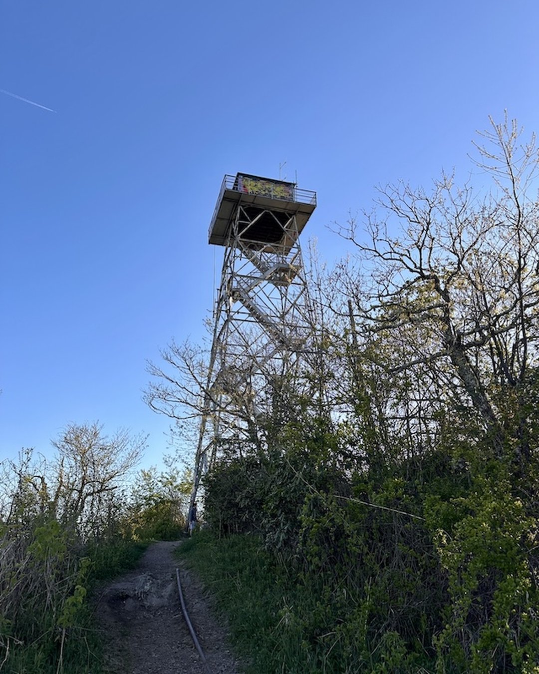 Frying Pan Mountain Lookout Tower near Pisgah Inn on Blue Ridge Parkway