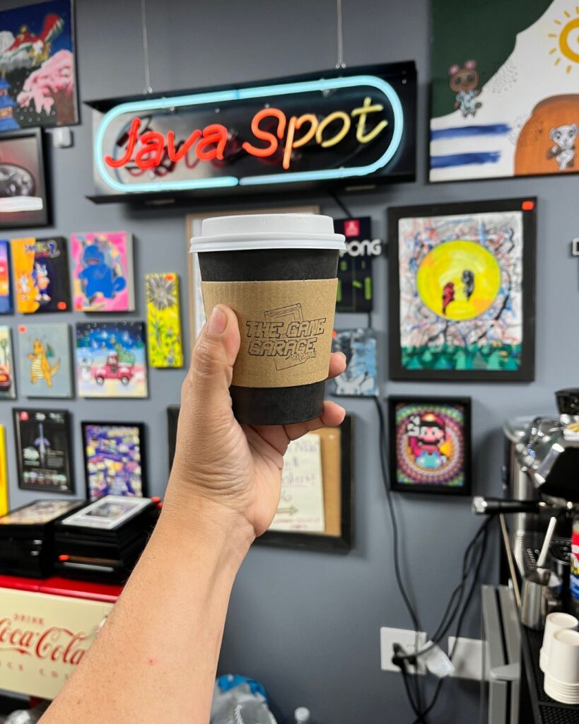 Java Spot at the Game Garage