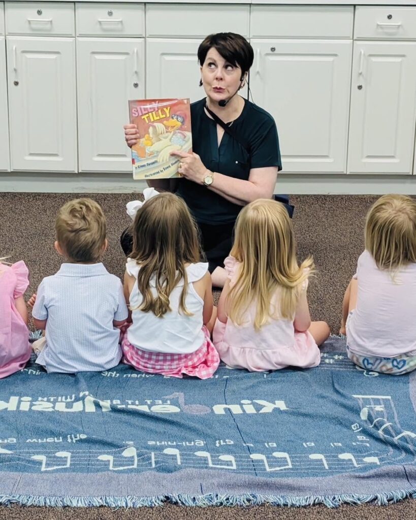 Theresa with children - Piano Central Studios