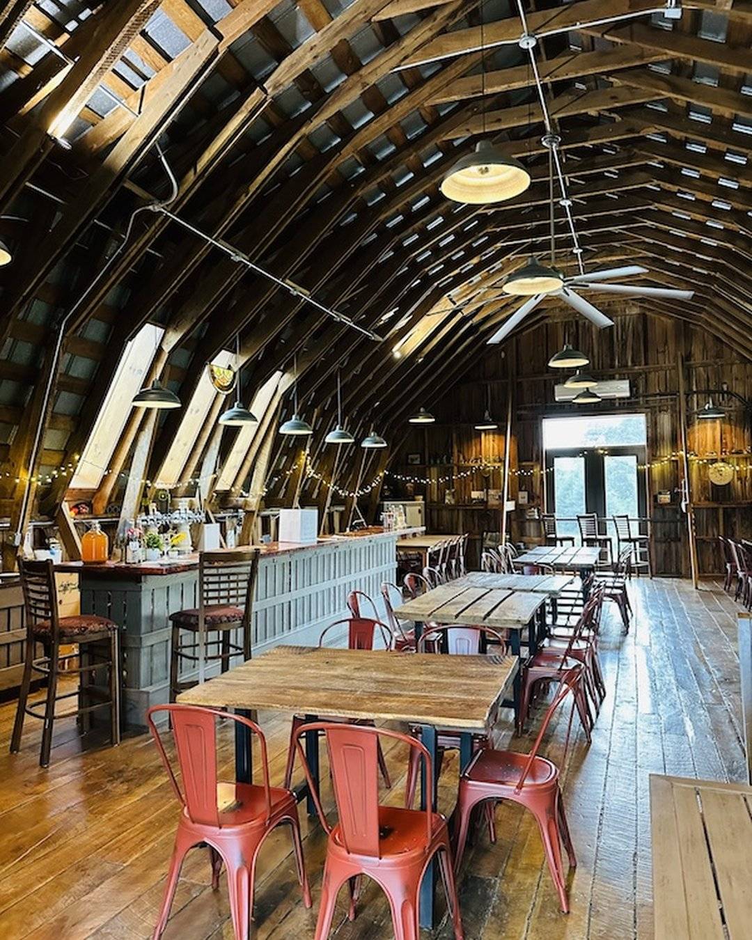 Appalachian Ridge Artisan Cidery barn