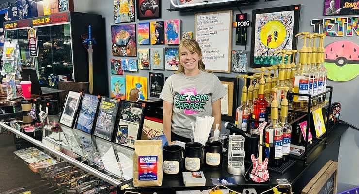 The Game Garage storefront in Spartanburg SC