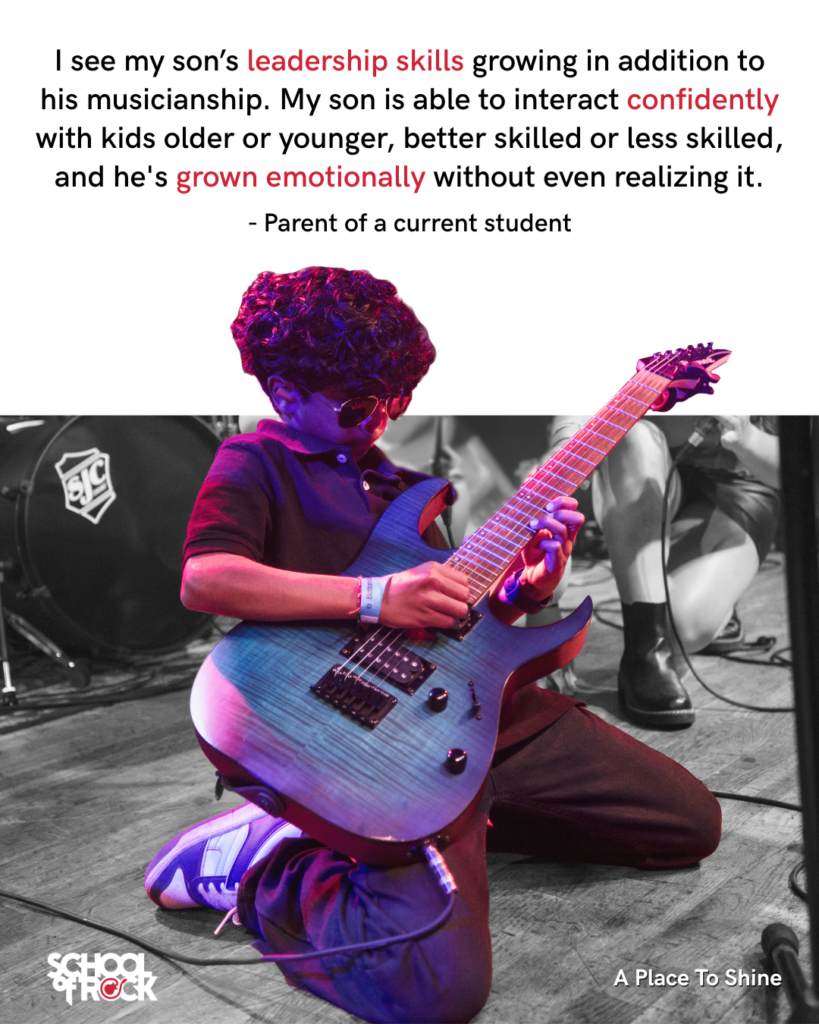 Young Boy with Guitar Parent Testimonial 