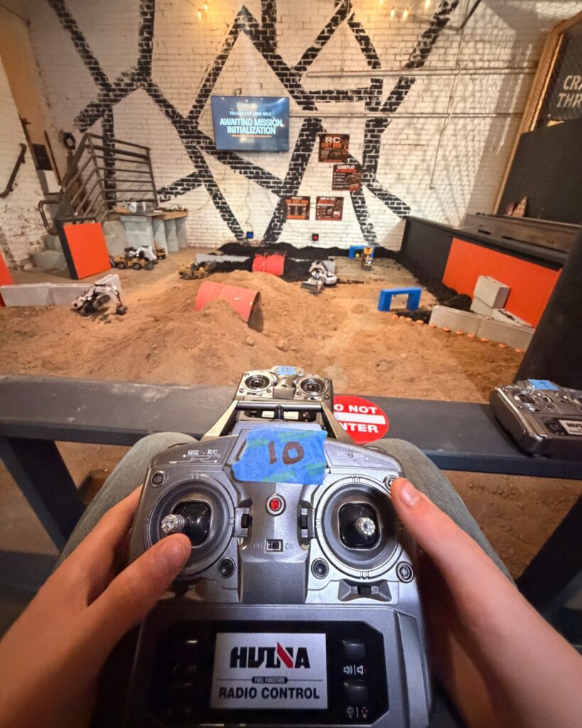 Craft Axe throwing and RC Dirt Box