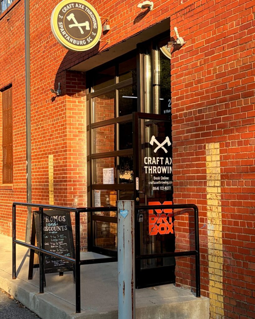 Craft Axe Throwing exterior
