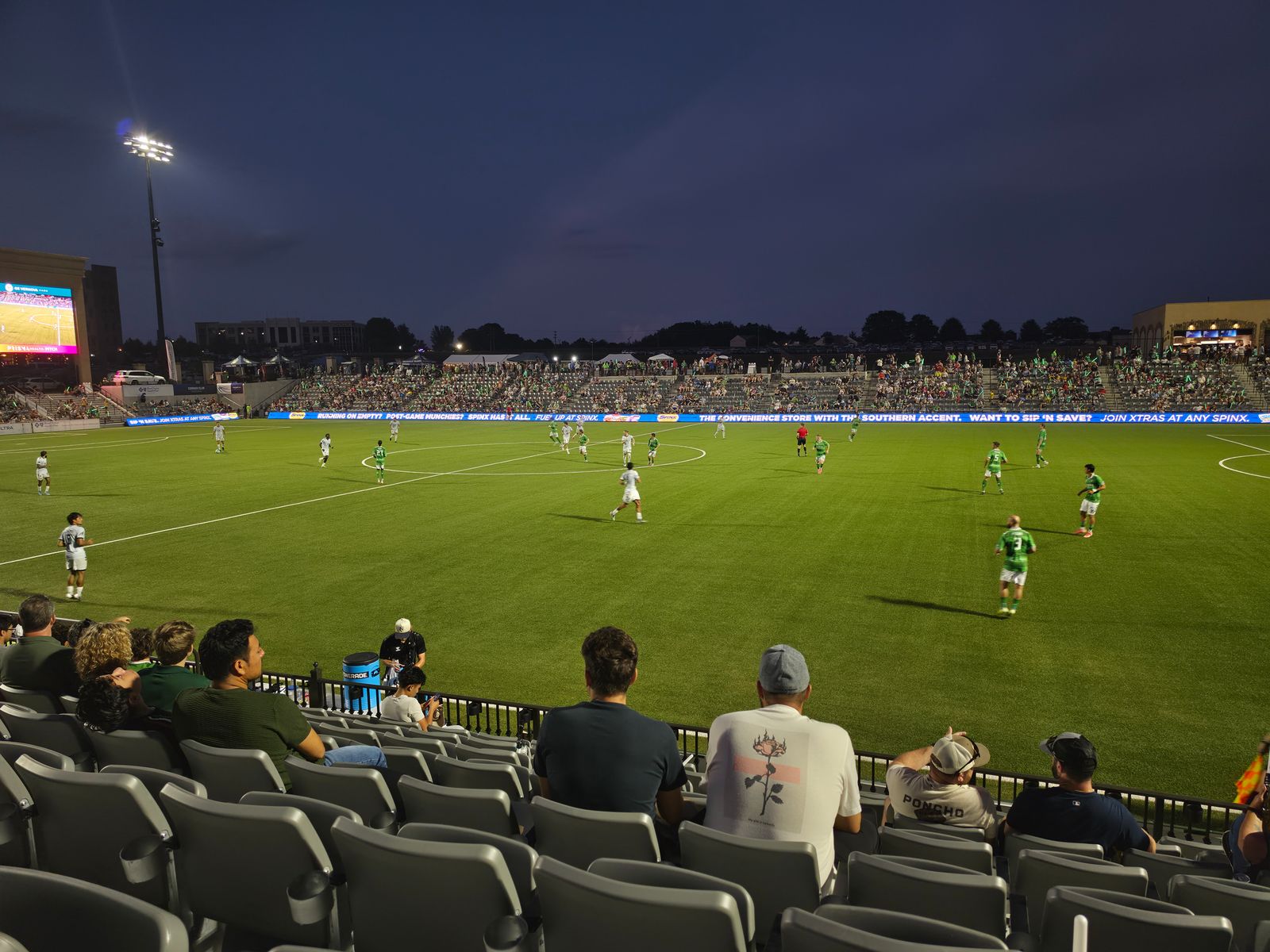 Greenville Triumph SC match action at GE Vernova Park Simpsonville SC