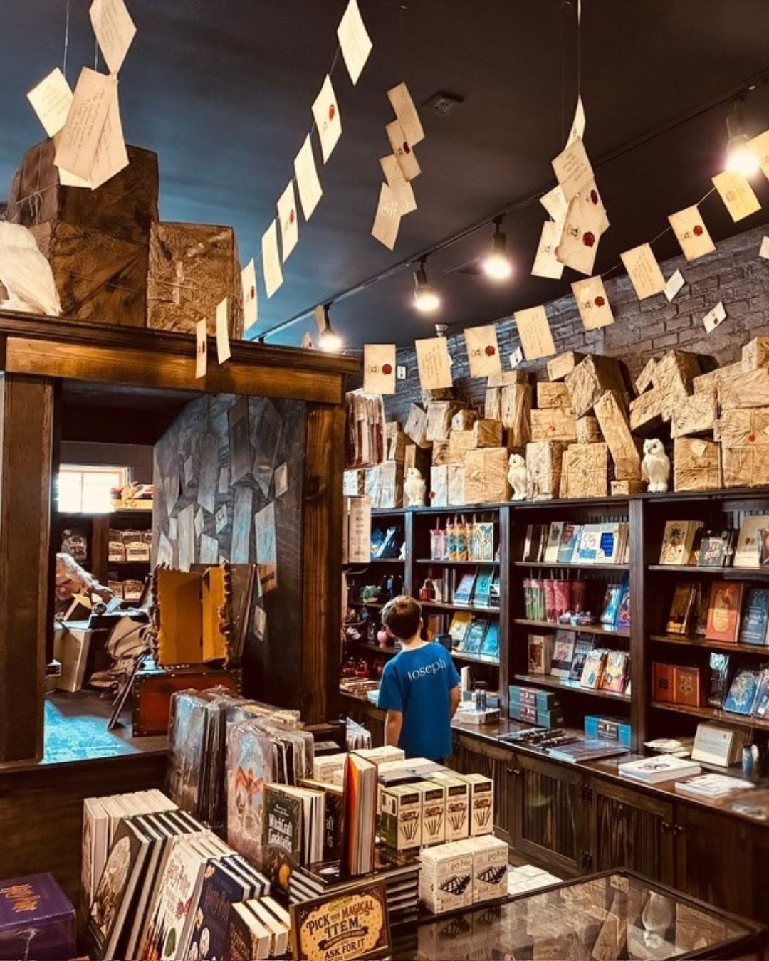 Inside the Cloak and Wand in Myrtle Beach, SC