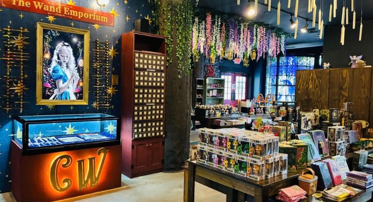Wand selection at Cloak and Wand