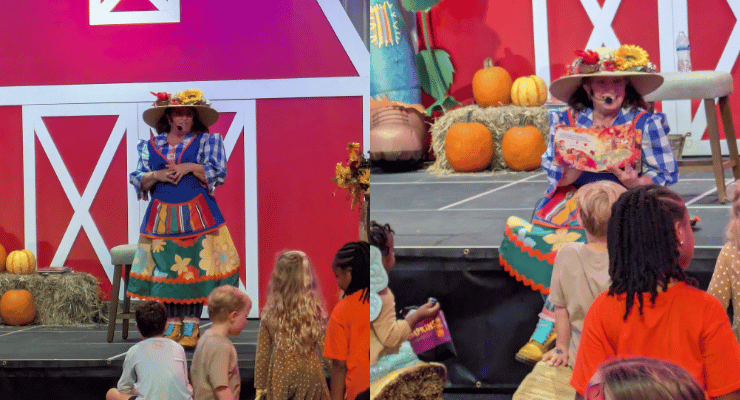 Storytime with Robin Blooms at Pumpkins at Callaway Resort and Gardens