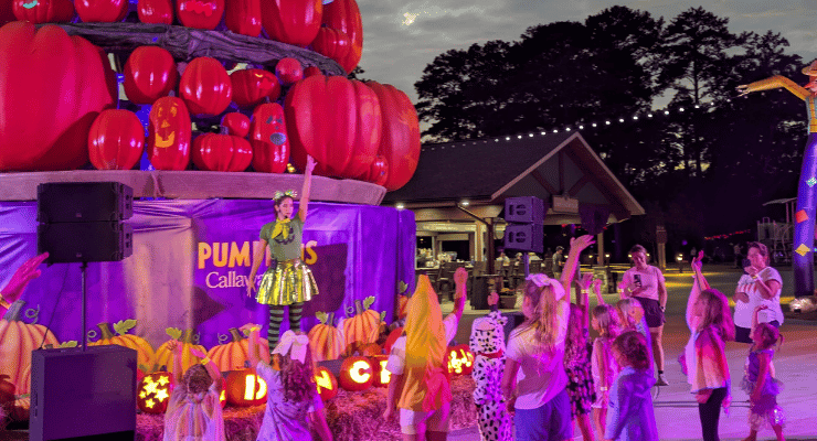 Dance parties at Pumpkins at Callaway