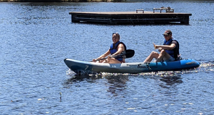 Kayak rentals at sesqui