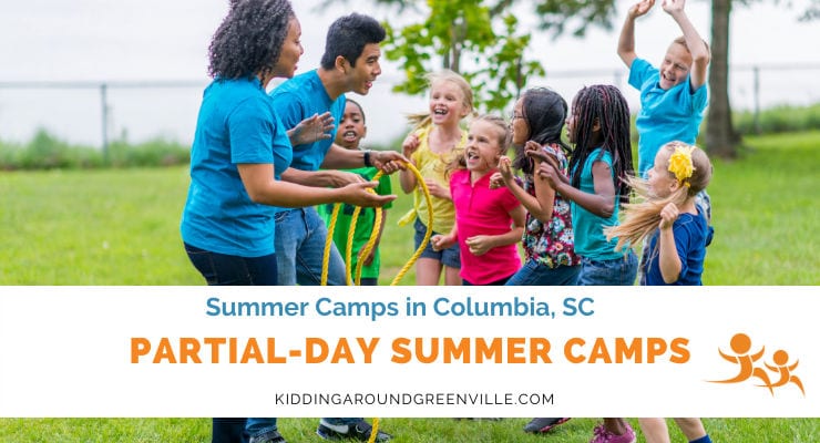 Partial-day summer camp in Columbia, SC
