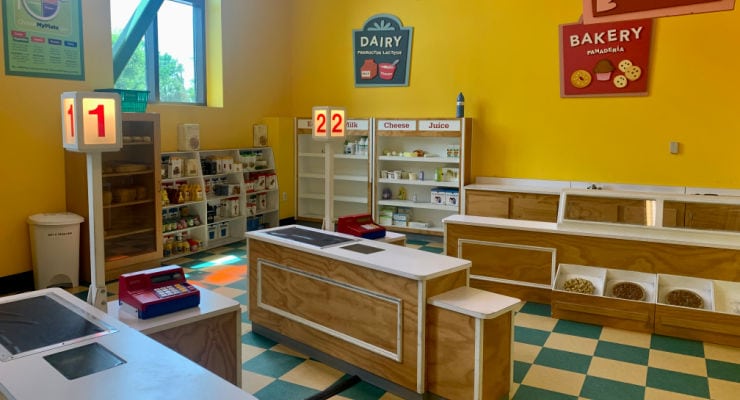 EdVenture grocery store for kids