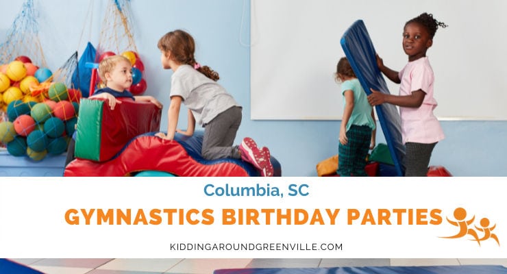 Gymnastics Birthday Parties in Columbia, SC