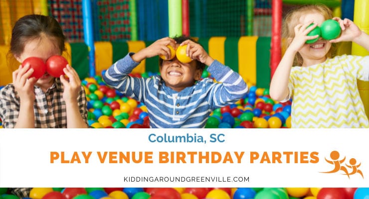 Play Venue Birthday Parties in Columbia, SC