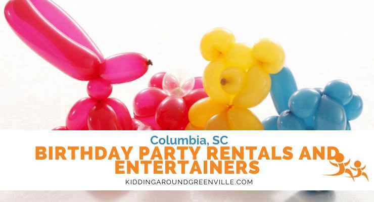 birthday party rentals and entertainers