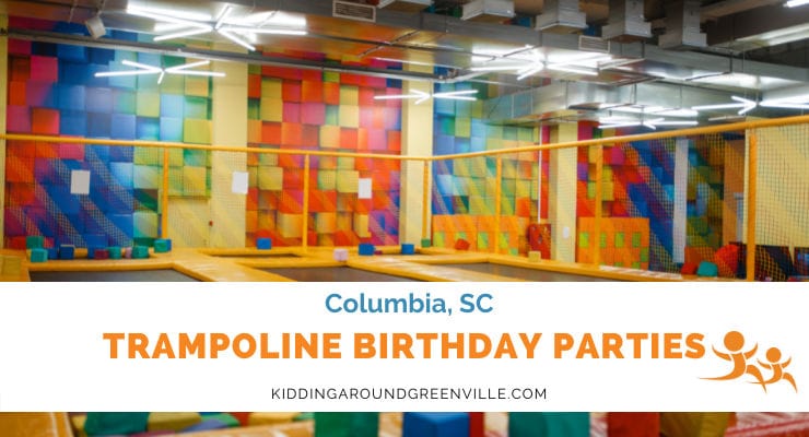 Trampoline Park Birthday Parties in Columbia, SC