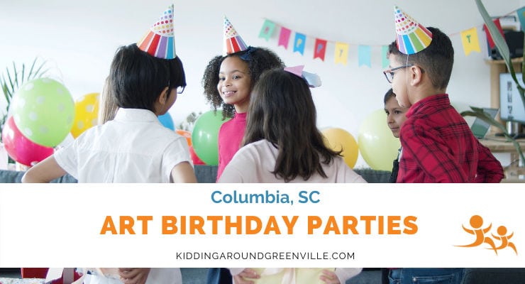 Art Birthday Party in Columbia